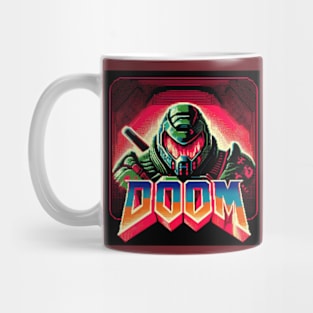 Doom Guy Retro Mug